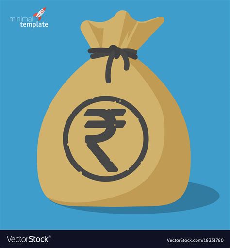 Indian rupee icon Royalty Free Vector Image - VectorStock