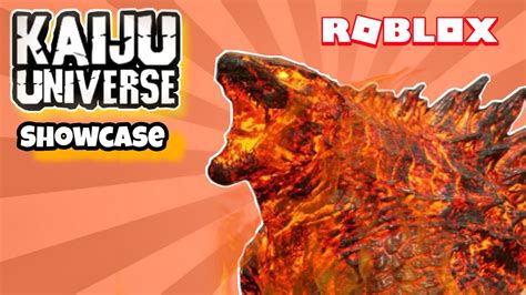 Thermo Godzilla Remodel Is Here Roblox Kaiju Universe Showcase