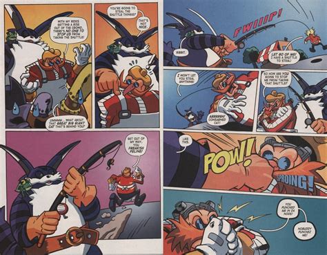 Sonic X (Archie Comics): Don't mess with Big the Cat! [Sonic X Issue #8 ...