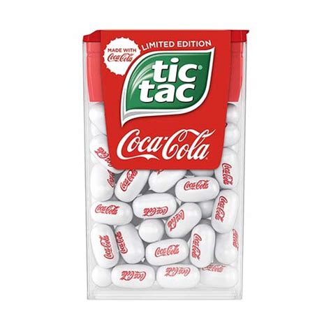 Tic Tac Coca Cola Fresh Breath Mints 1 Oz Yummyt