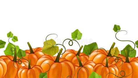 Pumpkin Border Stock Illustrations – 19,804 Pumpkin Border Stock ...