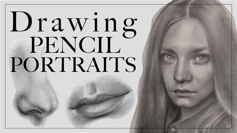 Draw Realistic Pencil Portraits - Basic Techniques To Help You Learn ...