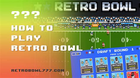 How to Play Retro Bowl - Retro Bowl Game