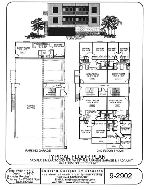 24 Unit Apartment Building Floor Plans | Viewfloor.co