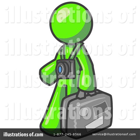 Lime Green Collection Clipart #24316 - Illustration by Leo Blanchette