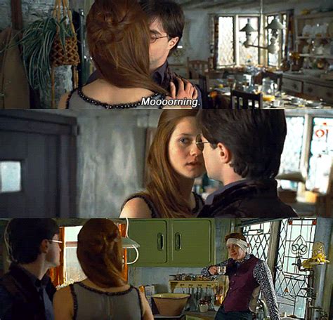 Harry And Ginny Kiss GIFs - Find & Share on GIPHY