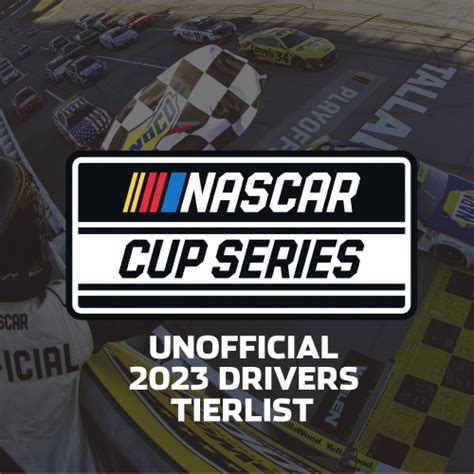 NASCAR Cup Series Drivers 2023 (UNOFFICIAL) Tier List (Community ...