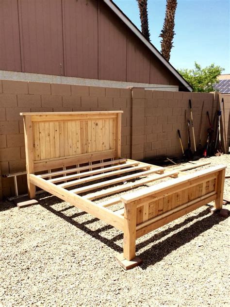 Diy Cal King Bed Frame Plans : Cal King Platform Storage Bed - Sawdust ...