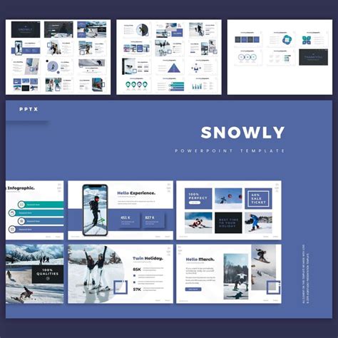 Snowly - Powerpoint Template – MasterBundles