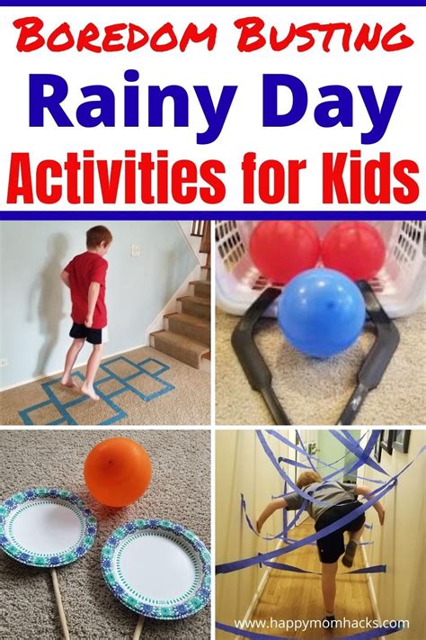 Fun rainy day activities for kids – Artofit