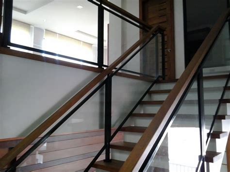 Glass Stair Railing | Glass Railings Philippines, Glass Railing ...