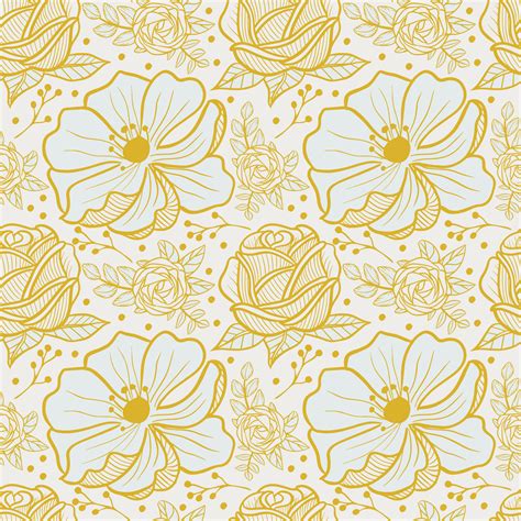 Floral seamless pattern. Floral repeat for textile and fabric. Flowers ...