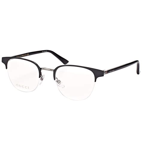 Gucci GG0020O 001 Unisex Round Eyeglasses - Walmart.com