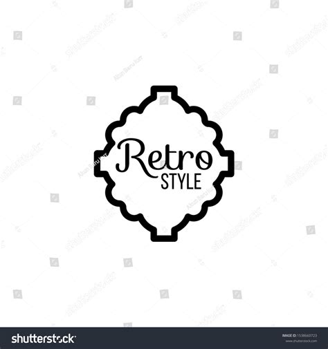 Border Frame Vector Logo Design Stock Vector (Royalty Free) 1538660723 ...