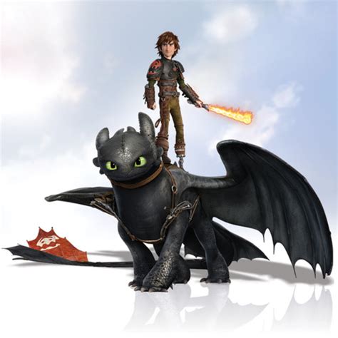 Hiccup and Toothless from HTTYD 2 - How to Train Your Dragon Photo ...