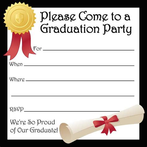 Best Graduation Invitation Templates Microsoft Word Template throughout ...