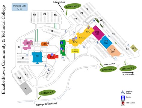 ECTC Campus Map | ECTC