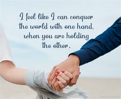 Holding Hand Quotes - Romantic Hold My Hand Messages | WishesMsg