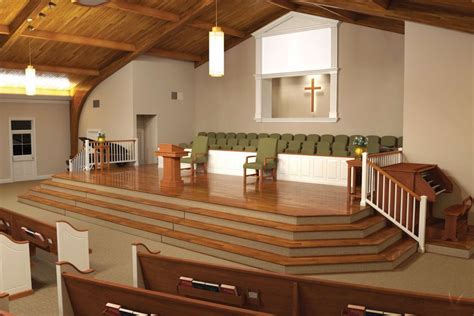 Contemporary Renovations of Church, Sanctuary