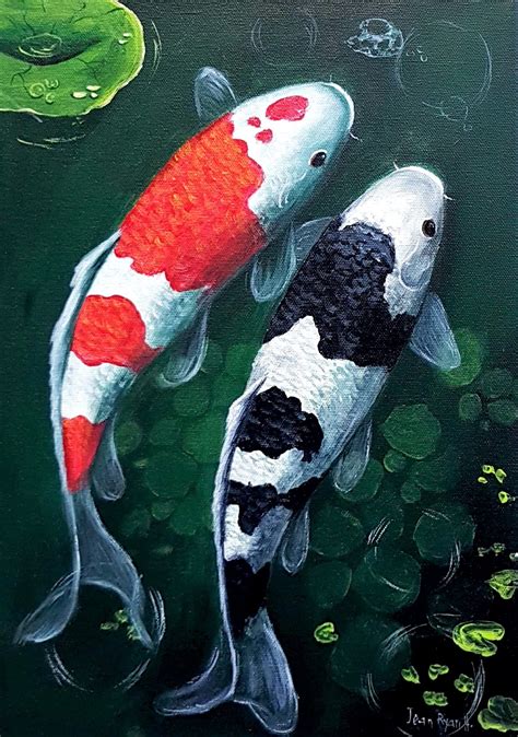 Jean Ryan Art – Koi Fish