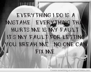 All My Fault Quotes. QuotesGram