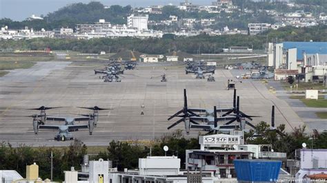 Thousands in Okinawa protest US Marine base relocation | News | DW | 11 ...