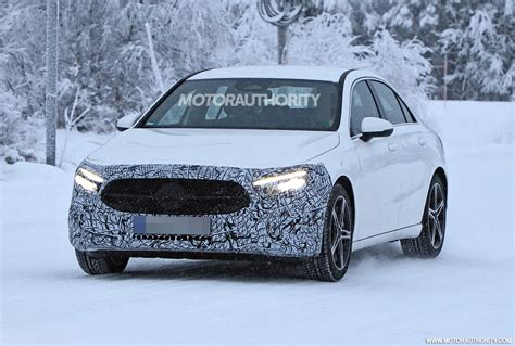 2023 Mercedes-Benz A-Class spy shots: Mid-cycle update on the way