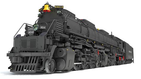 Steam Locomotive Big Boy Train 3D model | CGTrader