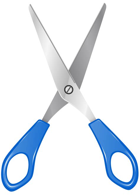 Blue Scissors PNG Clip Art - Best WEB Clipart