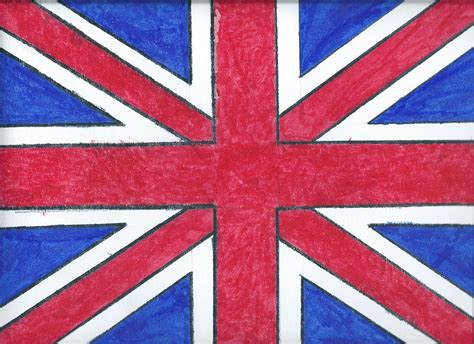 Uk Flag Drawing at GetDrawings | Free download