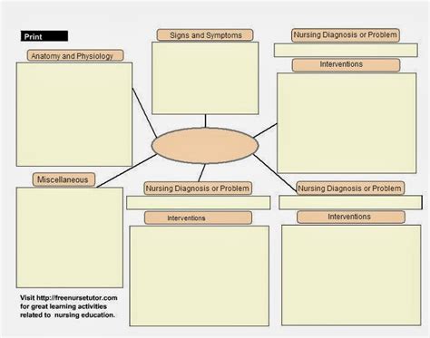 Concept Care Map Template