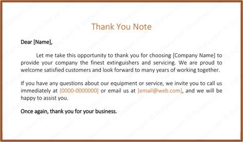 Customer Thank You Letter - 5 Best Samples and Templates