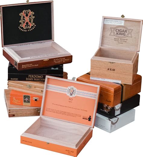 PROMO: Classic Empty Cigar Boxes 10-Pack + FREE SHIPPING ON YOUR ENTIR