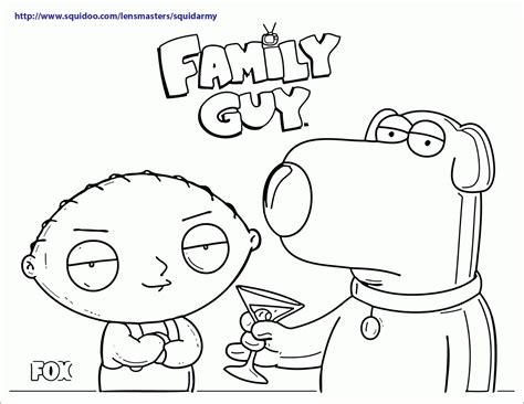 Family Guy (Cartoons) – Page 2 – Free Printable Coloring Pages