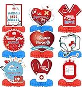 Amazon.com: 9PCS Nurse Week Table Decorations Nurse Week Decorations ...