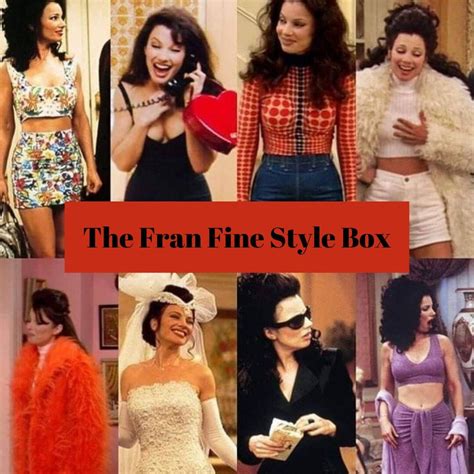 The Fran Fine Custom Style Box the Nanny Fran Drescher - Etsy