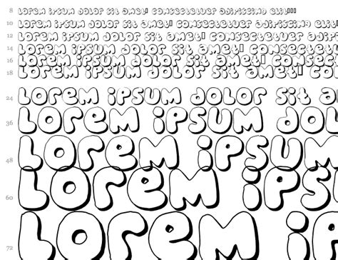 Bubblegums Regular Truetype Font