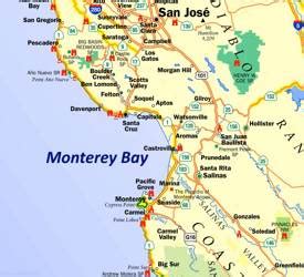 Monterey Map | California, U.S. | Discover Monterey with Detailed Maps