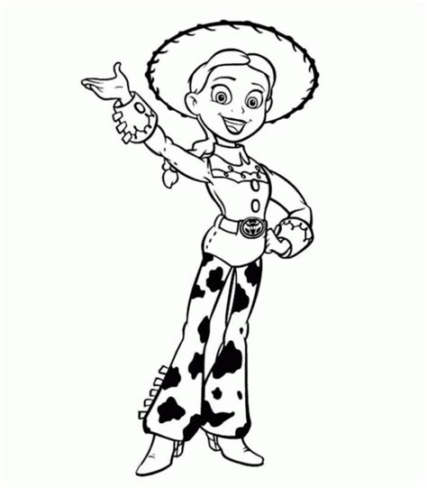 Toy Story 2 Jessie Coloring Pages - Coloring Home