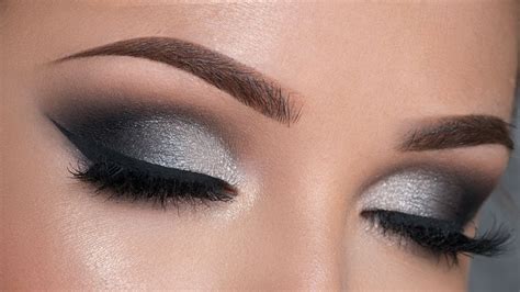 Smokey Eye Makeup Black And Silver - Makeup Vidalondon