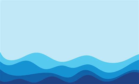 Wave blue background vector wallpaper 3273882 Vector Art at Vecteezy