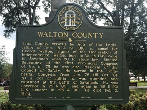 Walton County - Georgia Historical Society