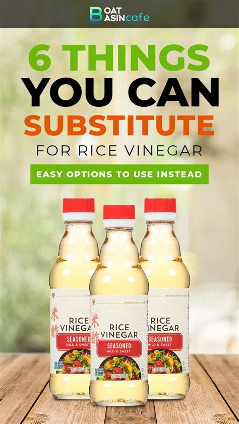 6 Rice Vinegar Substitutes: Easy Options for Stir-fry