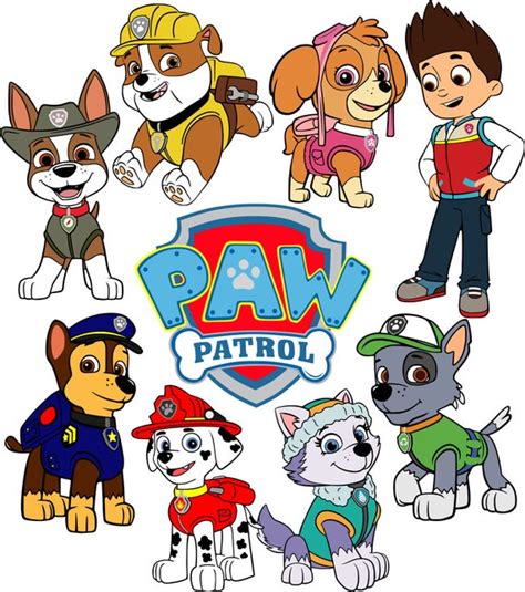 Paw Patrol SVG files