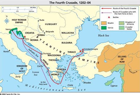 Maps - The Fourth Crusade