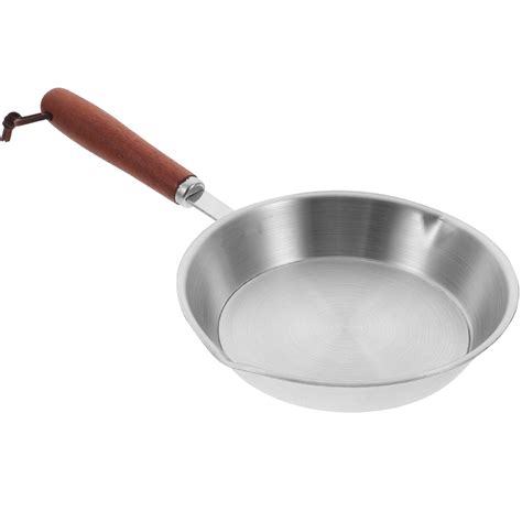 Jiyike Stainless Steel Frying Pan Nonstick Frying Pan Stainless Skillet ...