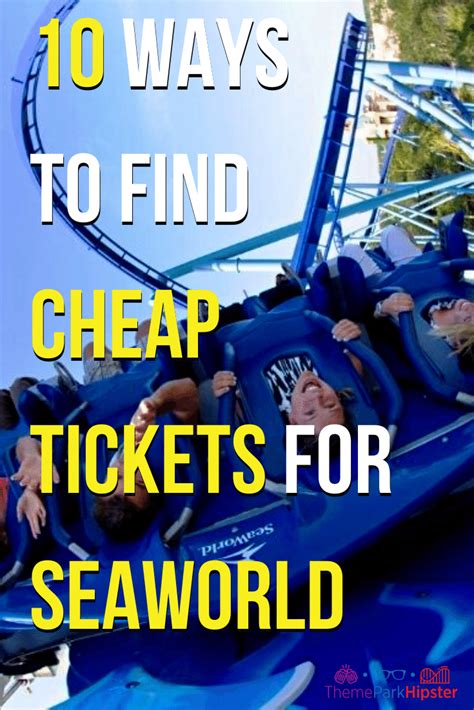 Top 10 Ways to Find Cheap SeaWorld Orlando Tickets (2024 ...