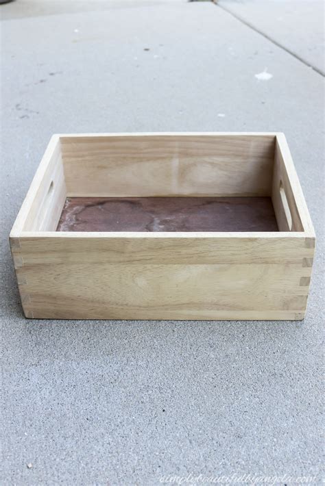 DIY Pumpkin Wood Crate