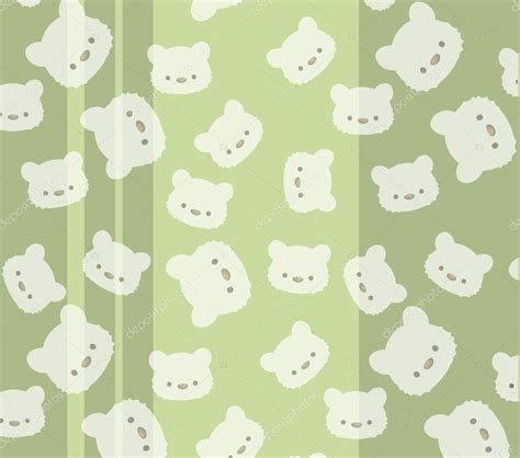 Teddy bear green background Stock Vector by ©dragoana23 45272907