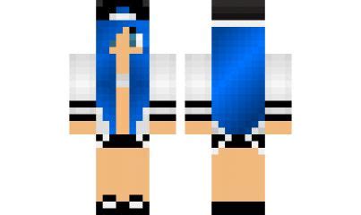 Minecraft Skin Blue Girl Minecraft Skins Pinterest 28400 | Hot Sex Picture